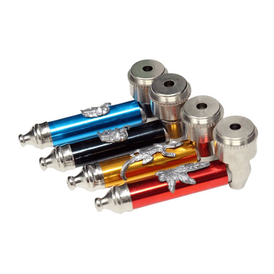 3.5″ Full Color Metal Pipe with Cover – Assorted Colors