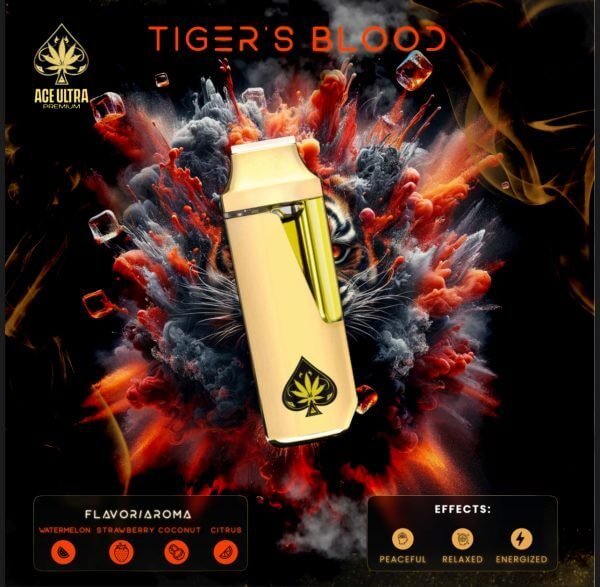 ACE PINK TWISTE TROPICS  ACE TIGER’S BLOOD