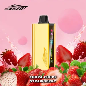 Chupa Chups Strawberry  JNR Cruiser Gold Disposable Vape