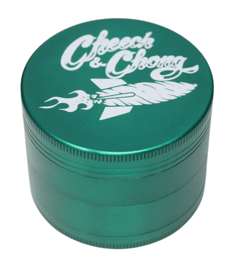 Cheech & Chong 56mm 4-Piece Grinder – Green