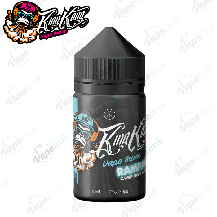 King Kong Vape Juice – Rampage – Campfire S’mores 100ml - Image 2