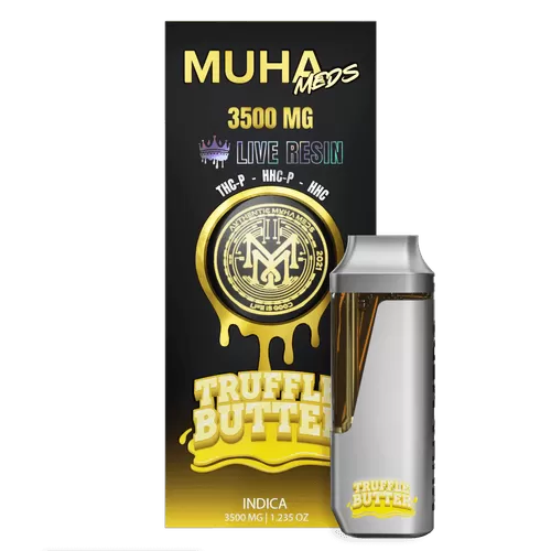 MUHA MEDS TRUFFLE BUTTER 3500 MG DISPOSABLE