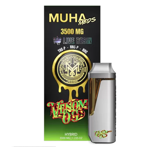 MUHA MEDS VENOM OG 3500 MG DISPOSABLE| HYBRID