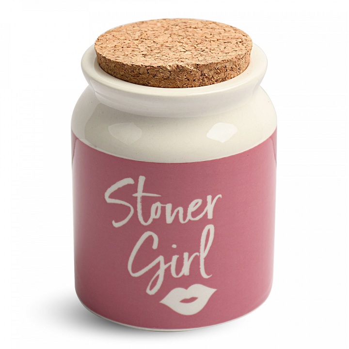 Ceramic Stash Jar – Stoner Girl