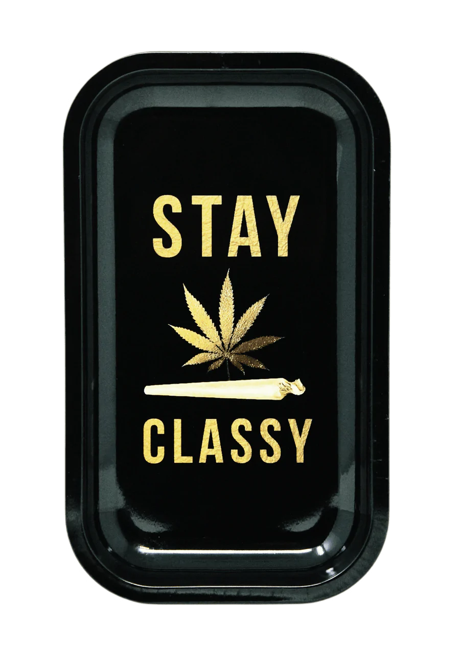 Metal Rolling Tray – Stay Classy