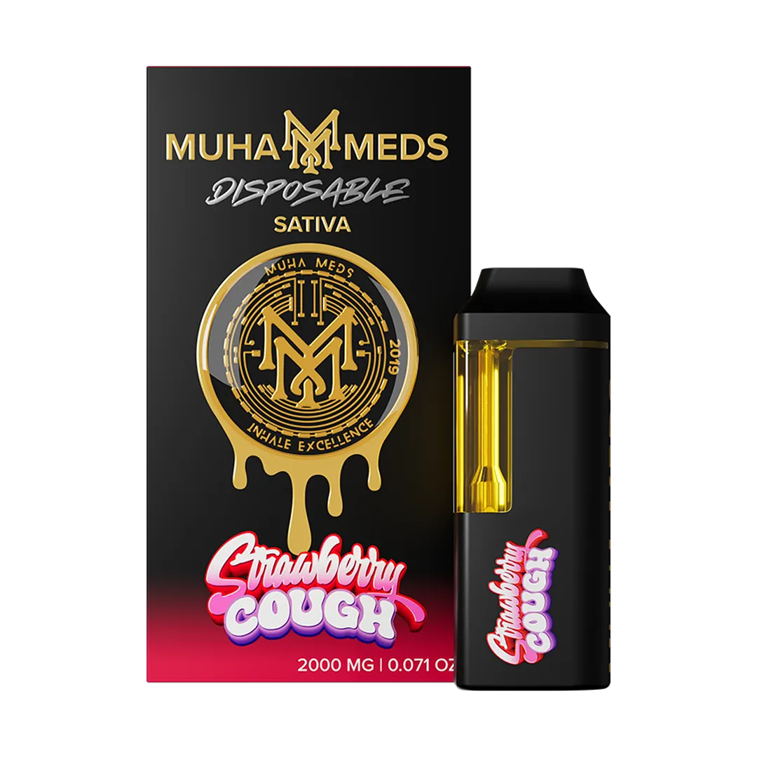 Strawberry Cough Muha Meds Disposable