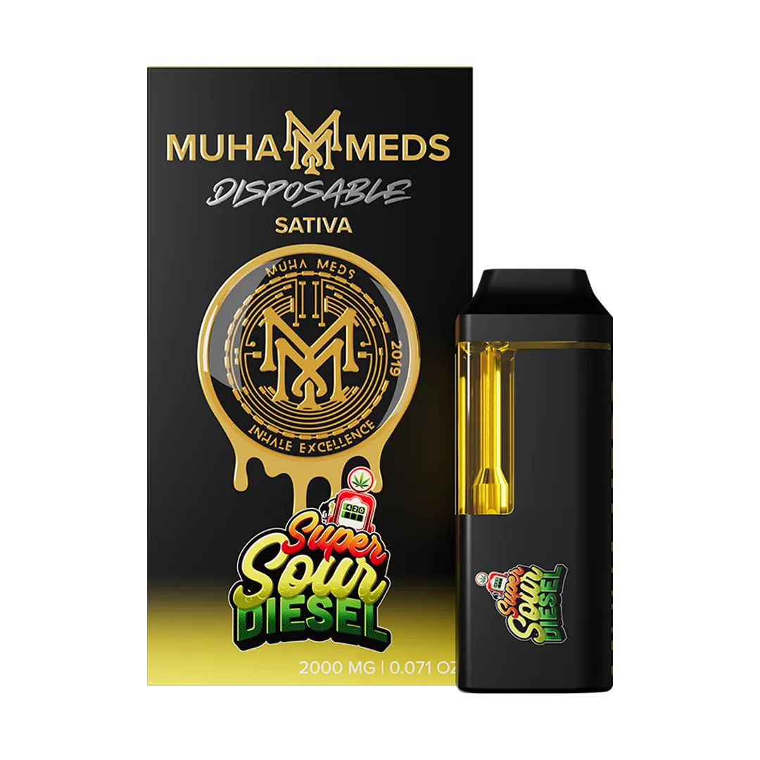 Super Sour Diesel Muha Meds Disposable