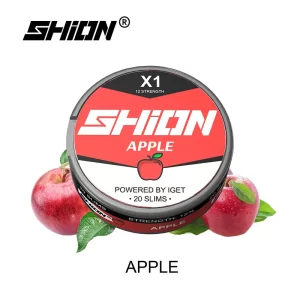 Apple – IGET SHION X1 Nicotine Pouch 12mg