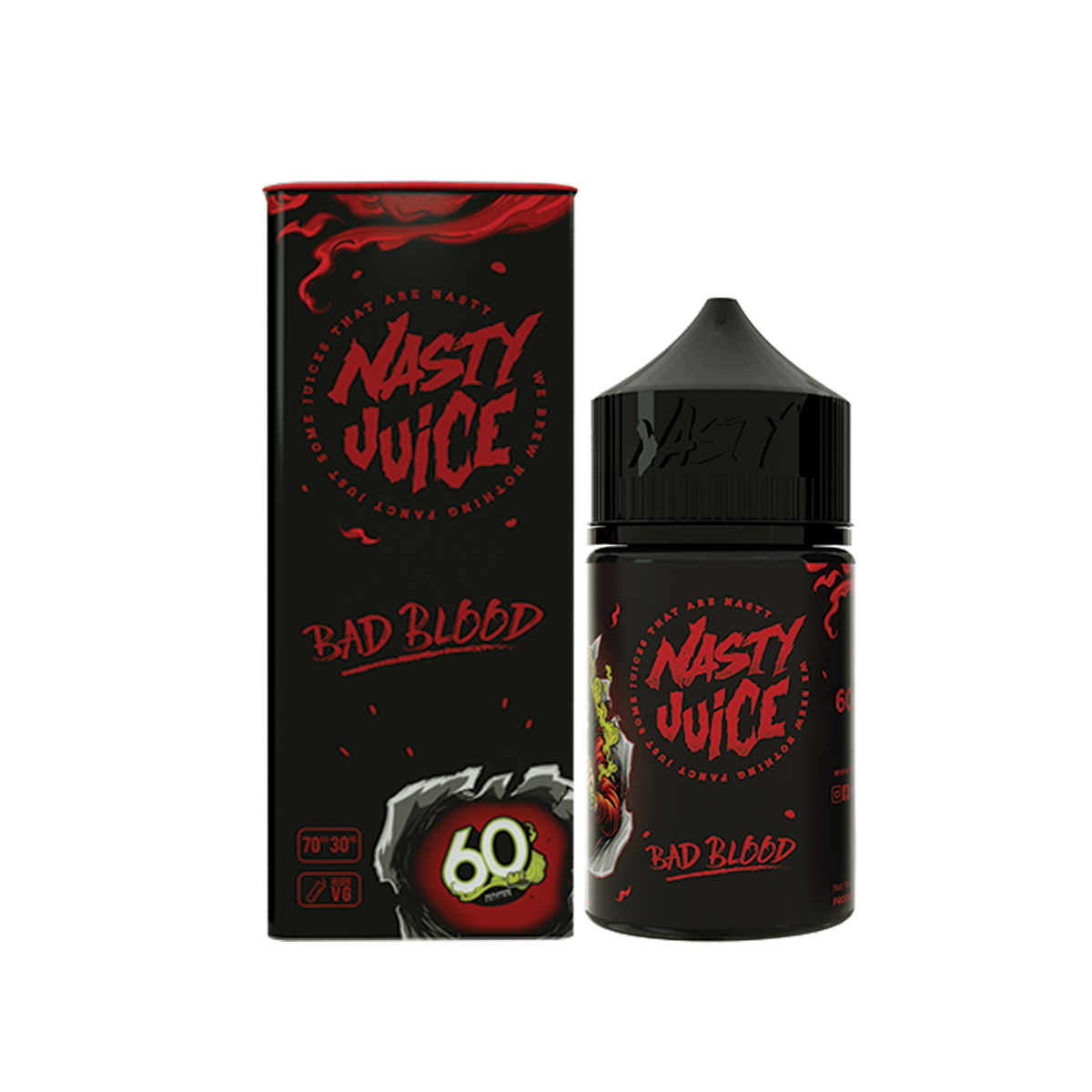 Nasty Juice – Bad Blood 60ml (Tin Box)