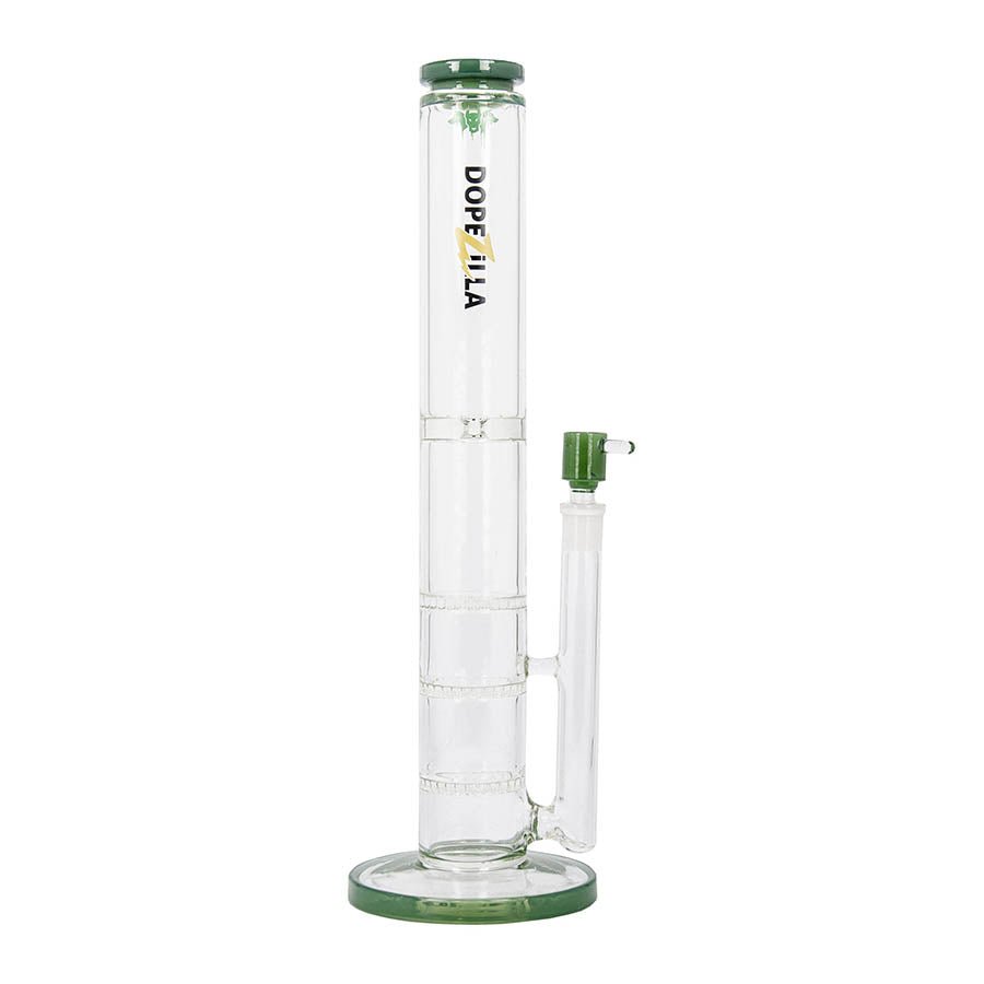 16″ Dopezilla Cerberus Water Pipe – Milky Teal
