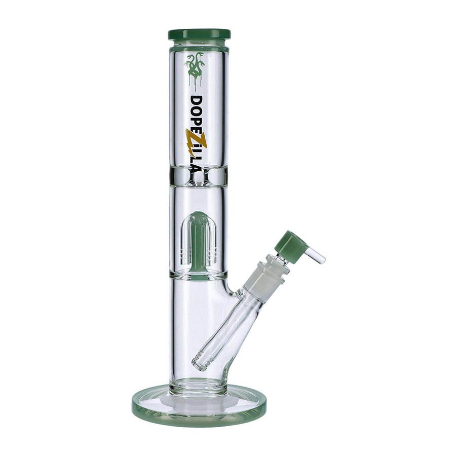 13″ Dopezilla Hydra Water Pipe – Milky Teal