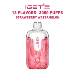 Strawberry Watermelon – IGET Halo Vape Kit 3000 Puffs