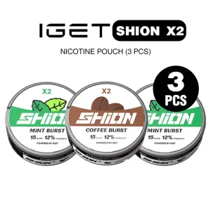 IGET SHION X2 Nicotine Pouch Bundle (3PCS)