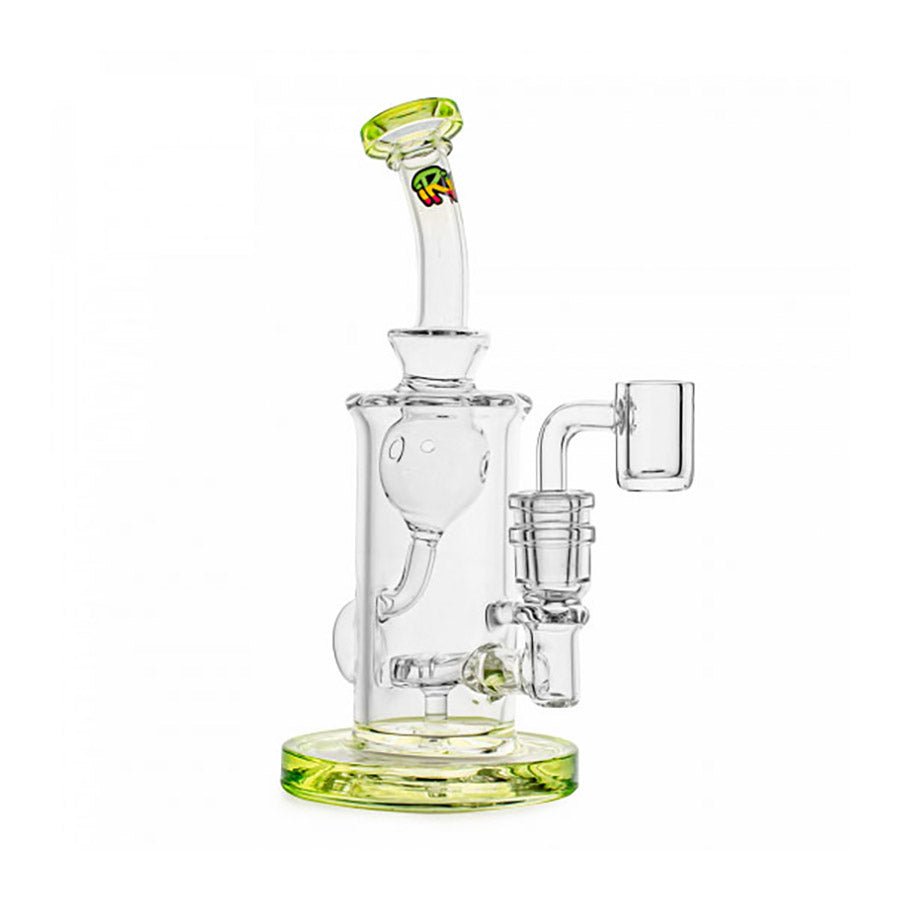 Irie 6.75″ Klein Incycler with UFO Perc Rig - Image 4