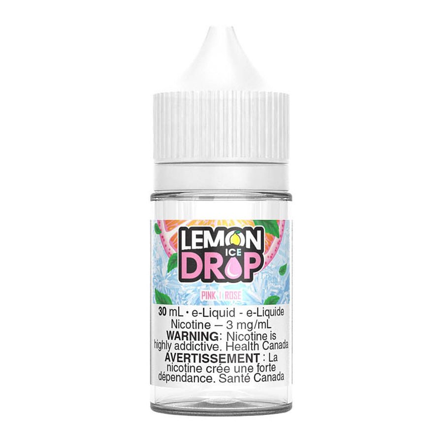 Lemon Drop Ice Freebase E-Liquid – Pink 30ml