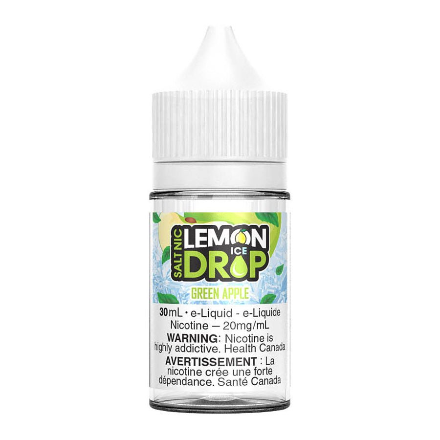 Lemon Drop Ice Salt Nic E-Liquid – Green Apple 30ml